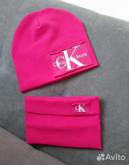 Шапочка и снуд детская