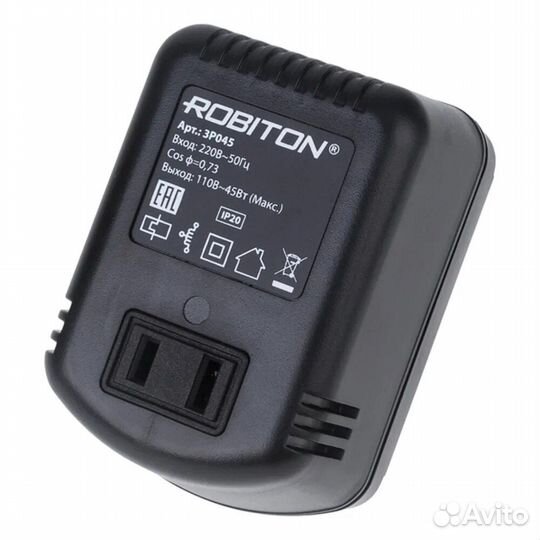 Трансформатор 220/110В robiton 3P045