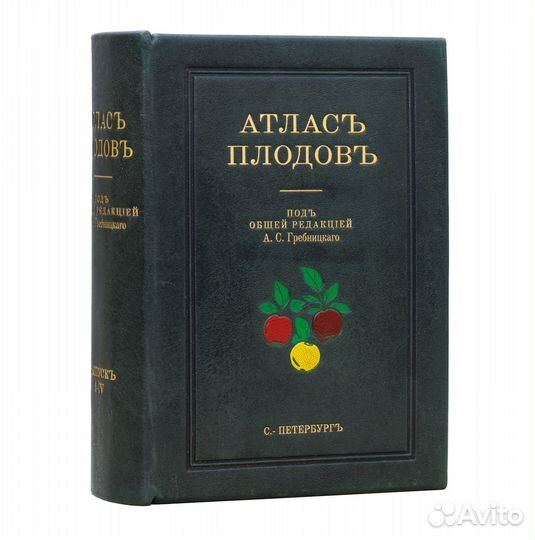 Атлас плодов. Сто хромолитографированных таблиц с