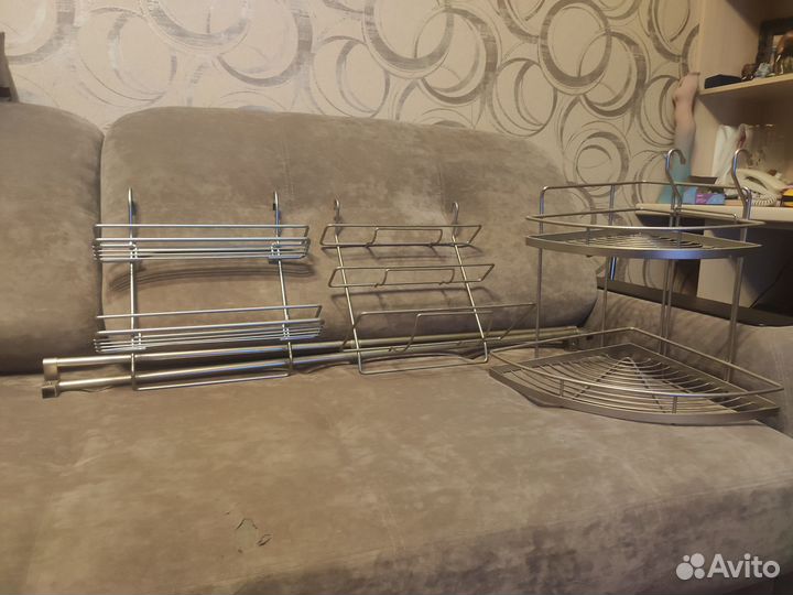 Аксессуары для кухни (рейлинги с полками)