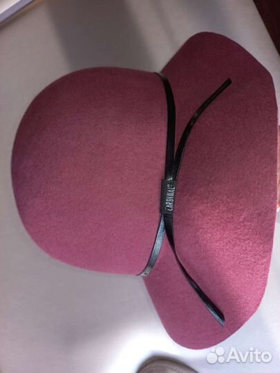 Шляпа фетровая женская