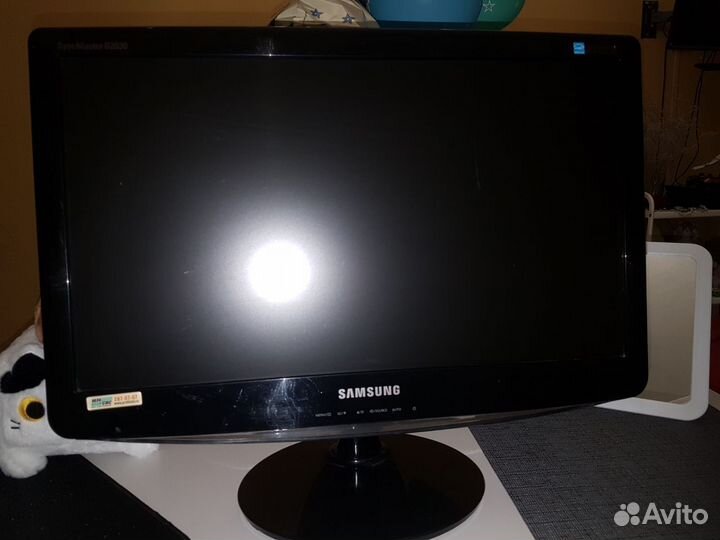 Монитор Samsung, 1600x900, 75 Гц