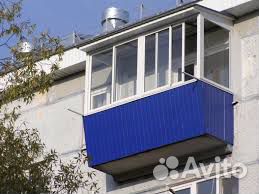 Остекление балконов под ключ, монтаж окон