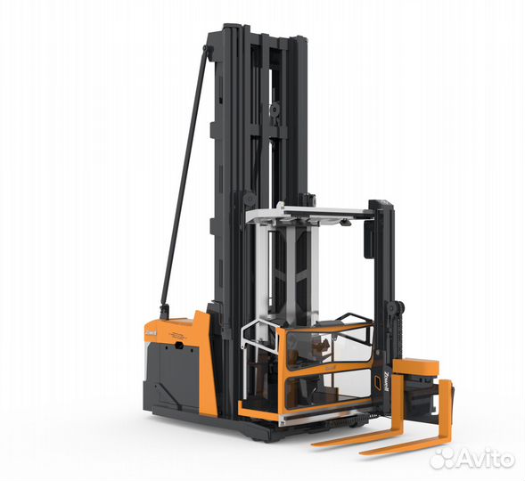 Узкопроходный высотный штабелер от изготовителя