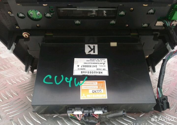 Климат рамка Митсубиси Аутлендер 1