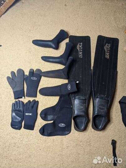 Экипировка для подводной охоты, плавания