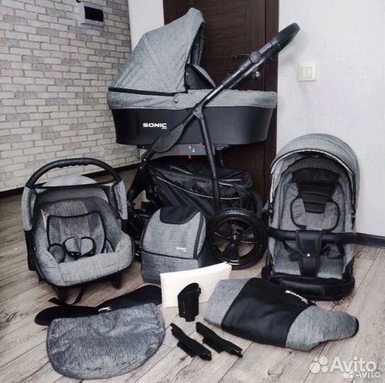 Коляска verdi 3 в 1 sonic plus new