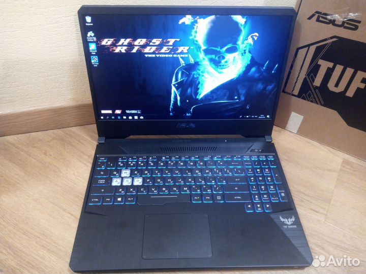 Продам игровой ноутбук asus TUF Gaming FX505DT