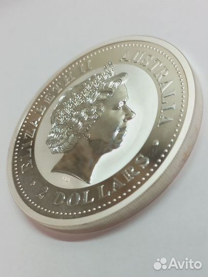 Монета серебро Австралийский доллар (09)