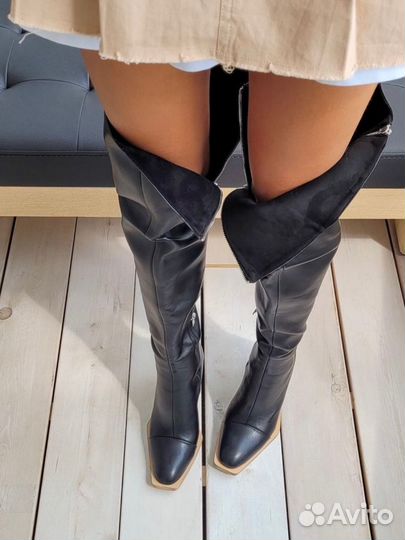 Ботфорты 35-36рр новые