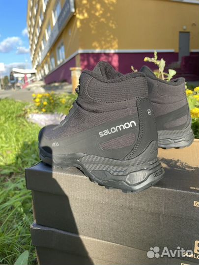 Новые Зимние Ботинки Salomon Shelter Black