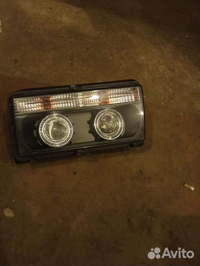 Фара Ваз 2105-07 ангельские глазки правая передняя