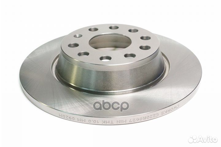 Тормозной диск задний C220R0627 cworks