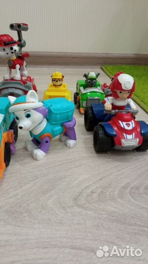 Игрушки щенячий патруль