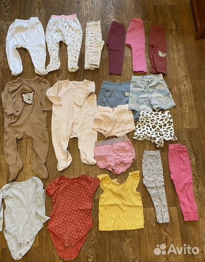 Вещи пакетом для девочки 80-86 р