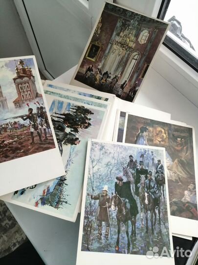 А. Н. толстой война и мир открытки 1981