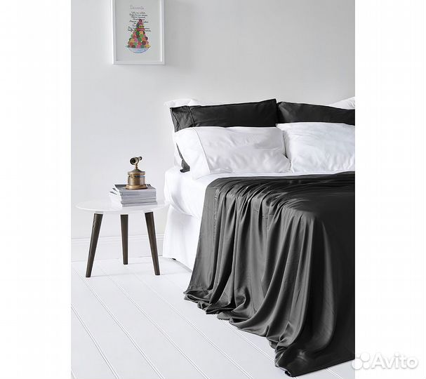 Постельное белье GoodNight Essential 2 сп. черный