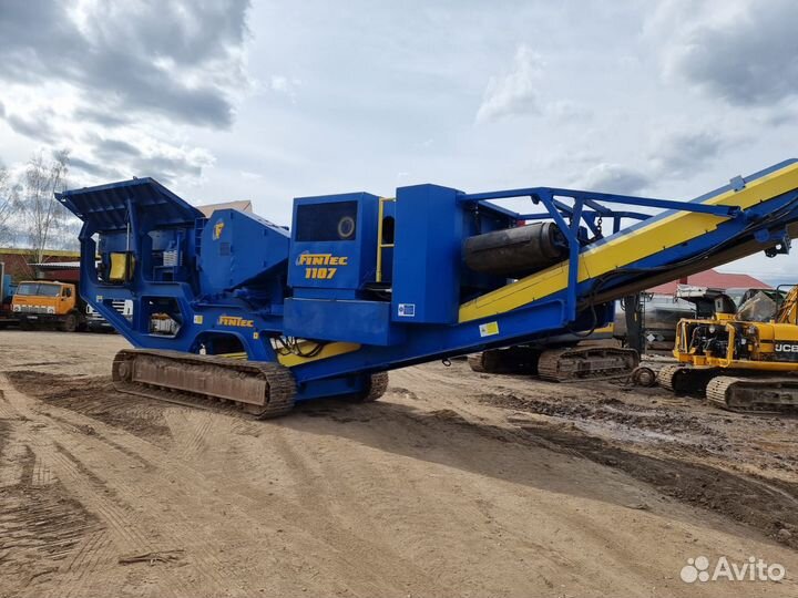 Щековая дробилка Sandvik QJ330 (Fintec F1107)