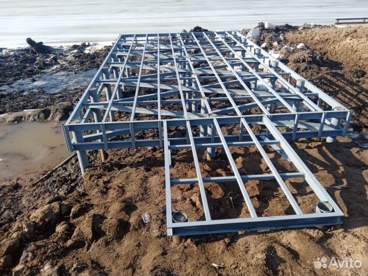 Строительство пирсов причалов