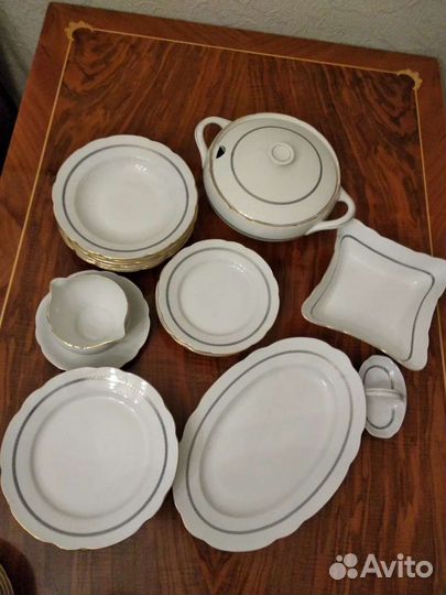 Сервиз столовый Чехословакия