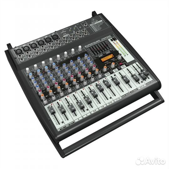 Behringer PMP500, микшер с усилителем, 500Вт, 5 ка