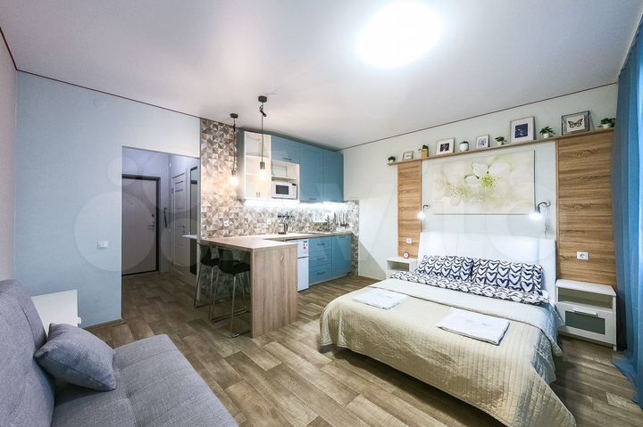 1-к. квартира, 34 м², 17/19 эт.