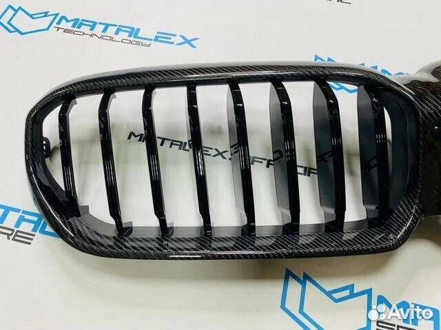 Решетка радиатора BMW G30 LCI, Performance, карбон
