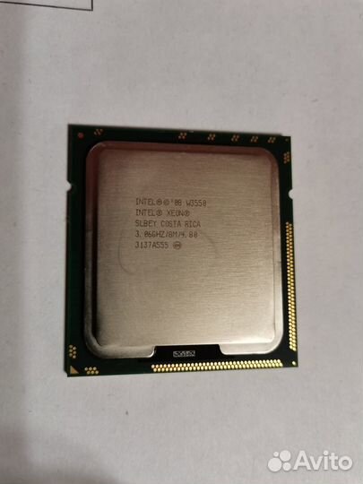 Процессор intel xeon W3550 3.06GHZ, LGA 1366