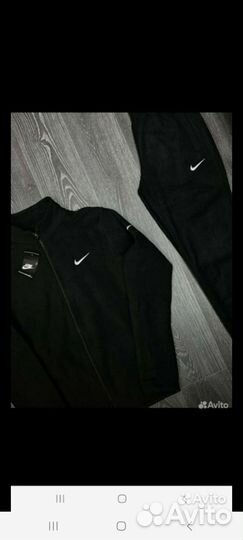 Флисовый костюм nike