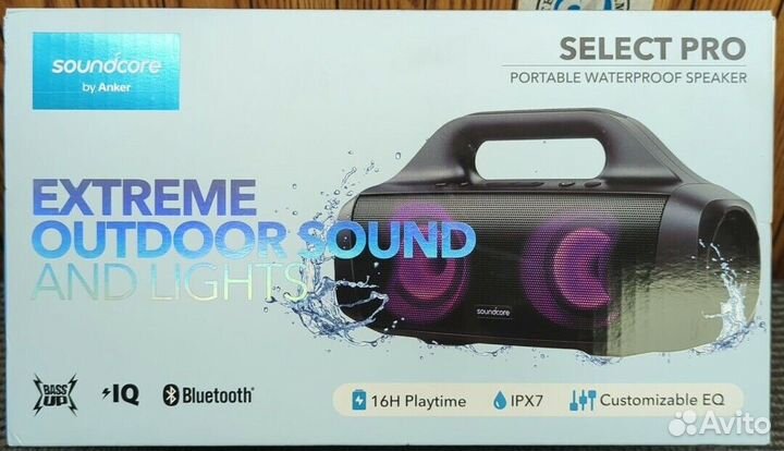 Портативная акустика Anker Soundcore Select Pro