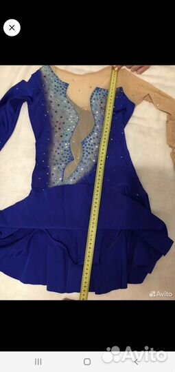 Платье для выступлений фигурного катания 134 140