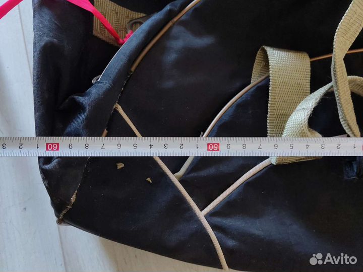 Сумка дорожная на колесах с выдвижной ручкой