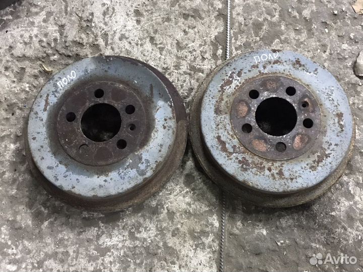 Барабаны на volkswagen polo