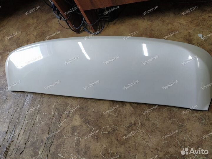 Спойлер верхний Lexus GX460 белый перламутр