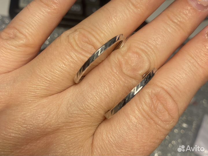 Серьги конго серебро