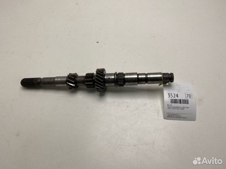 Вал кпп Toyota Corolla ZRE151L 1zrfe 2007