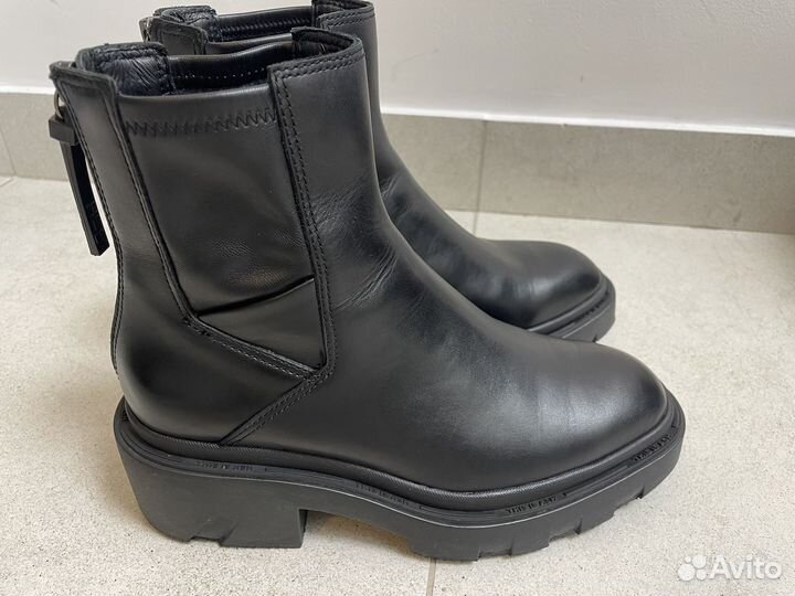 Ботинки Ash кожаные утеплённые