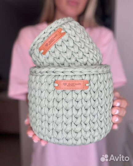 Корзинки интерьерные