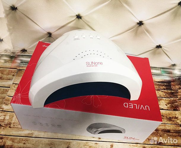 Лампа для полимеризации гель лака sunone 48Вт