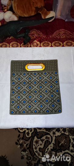 Сумка вельветовая Бисер СССР