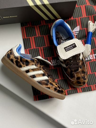 Adidas Samba Wales Bonner Leopard