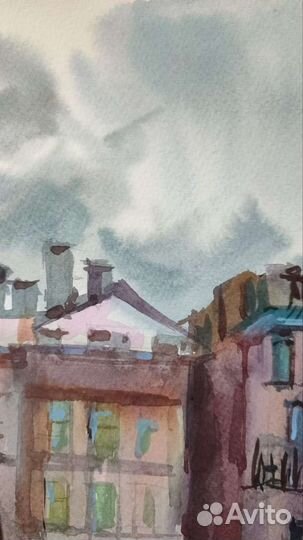 Картина городской пейзаж Санкт-Петербург