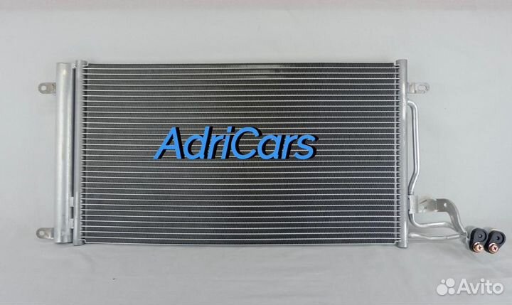 Радиаторы двс/кондиционера на VW Polo 5 2010-2020