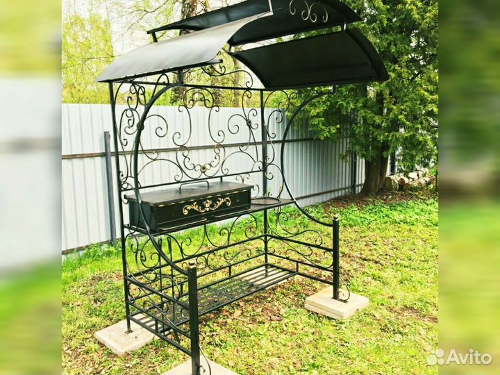 Мангал беседка