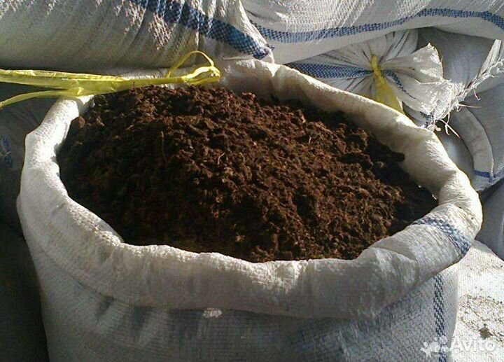 Перегной в мешках