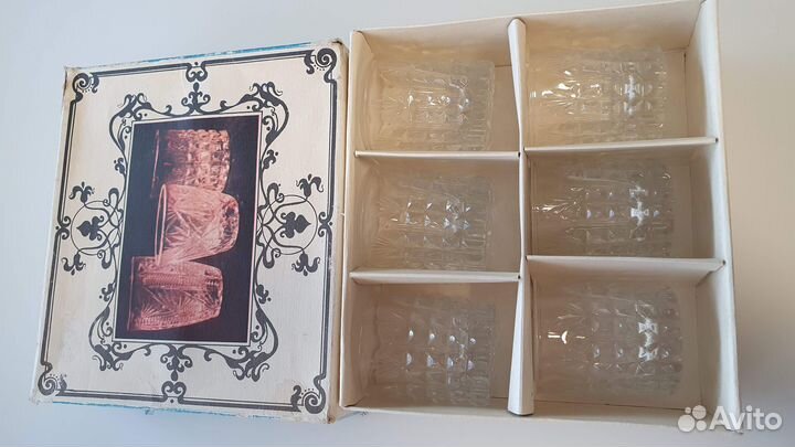 Хрустальные рюмки СССР