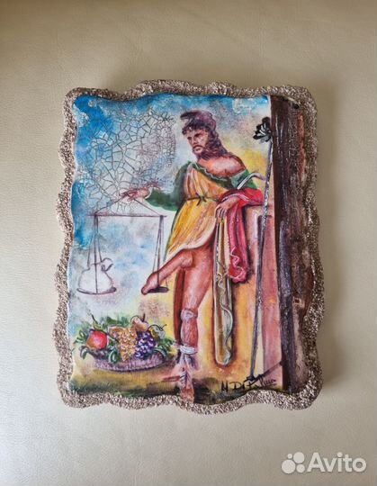 Фреска ручной работы «Приап»