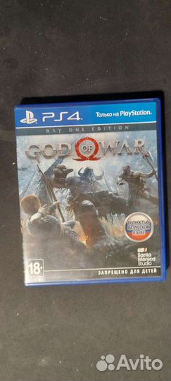 Игра для ps4 God of War