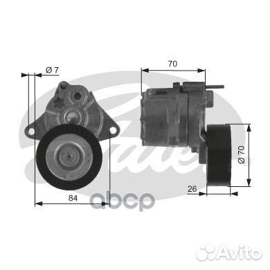 Натяжитель ремня навесного оборудования T38415
