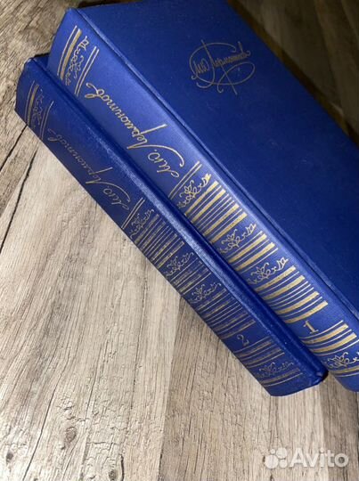 Сборник сочинений Лермонтова в 2 томах